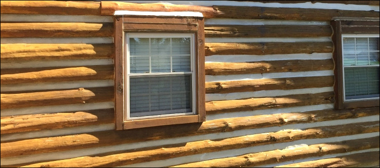 Log Home Whole Log Replacement  Saint Paris, Ohio